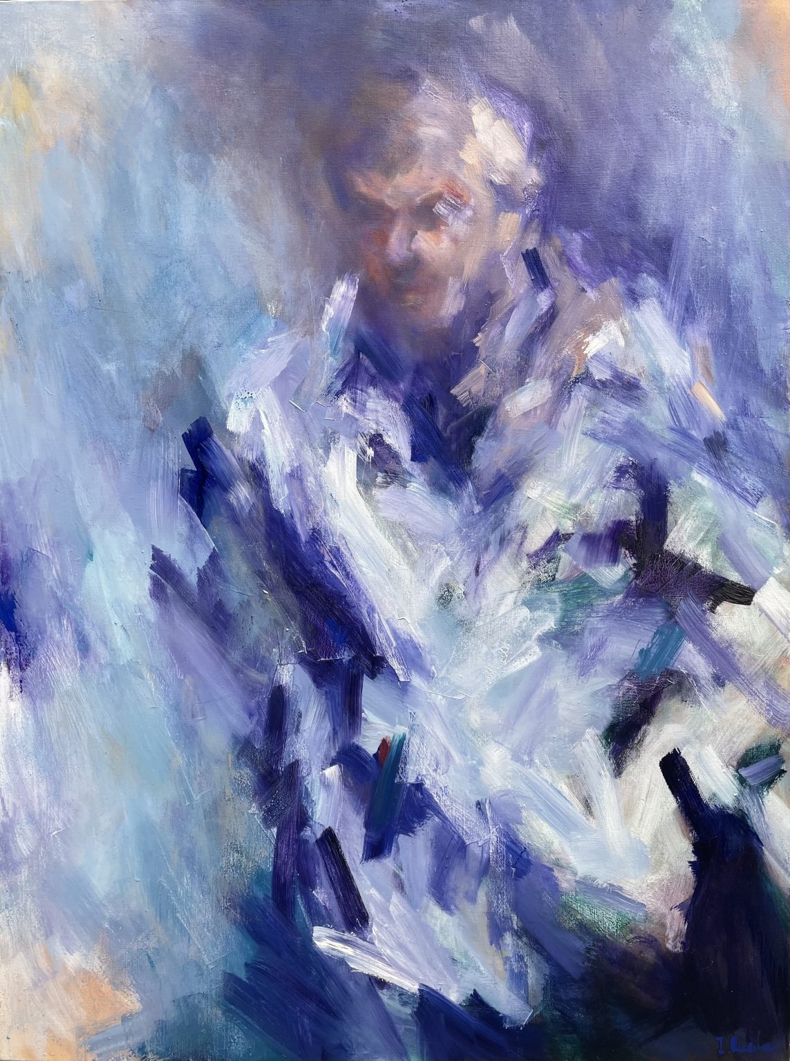 Peinture huile - sensualisme - Ruscher Poesie