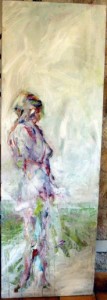 La dame blanche - 100 x 50 cm - 2004 - vendue