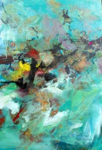 La jetée - 116 x 89 cm - 2004